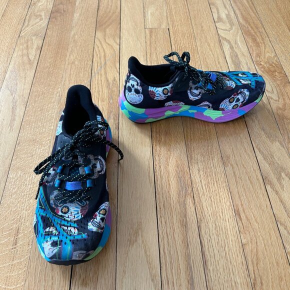 Asics Noosa Tri 15 Limited Edition 'Avant Garde Skull' Women's 6.5 - Picture 1 of 8
